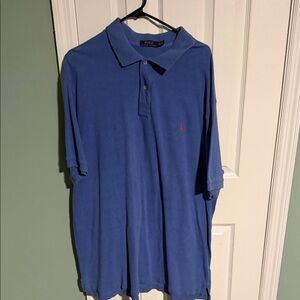Polo by Ralph Lauren Men's Classic Blue Polo Shirt